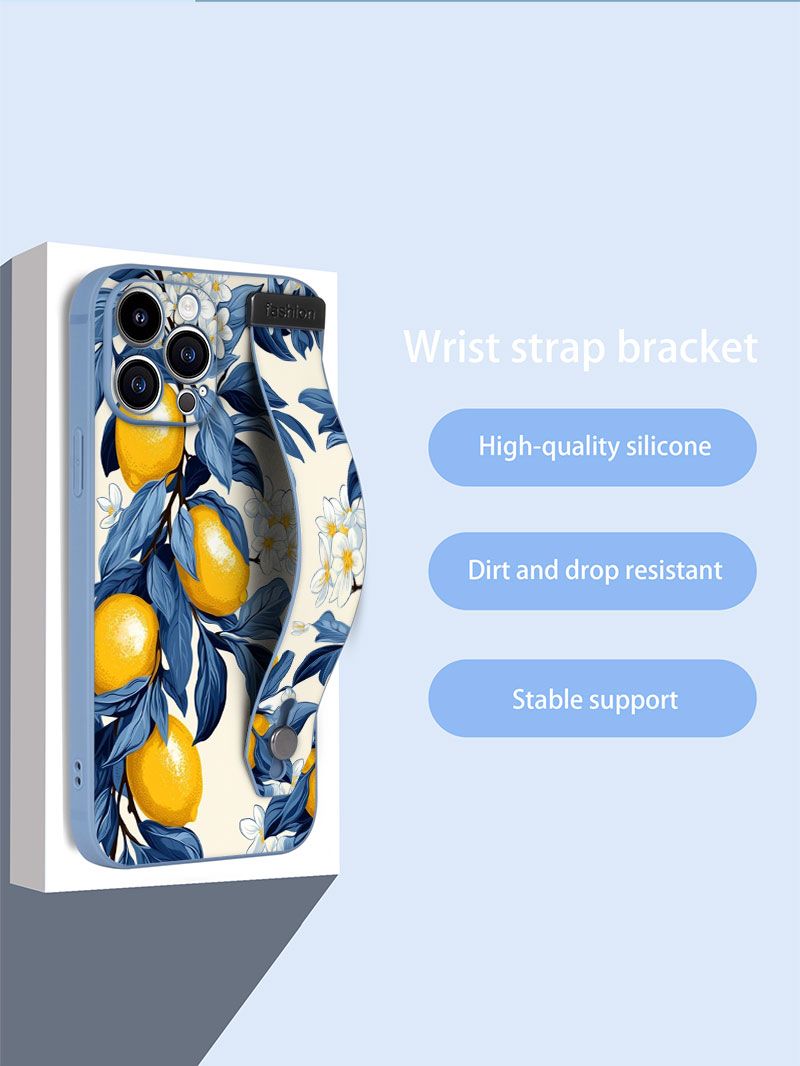 Plants X - Casing Handphone Tali Pergelangan Tangan Motif