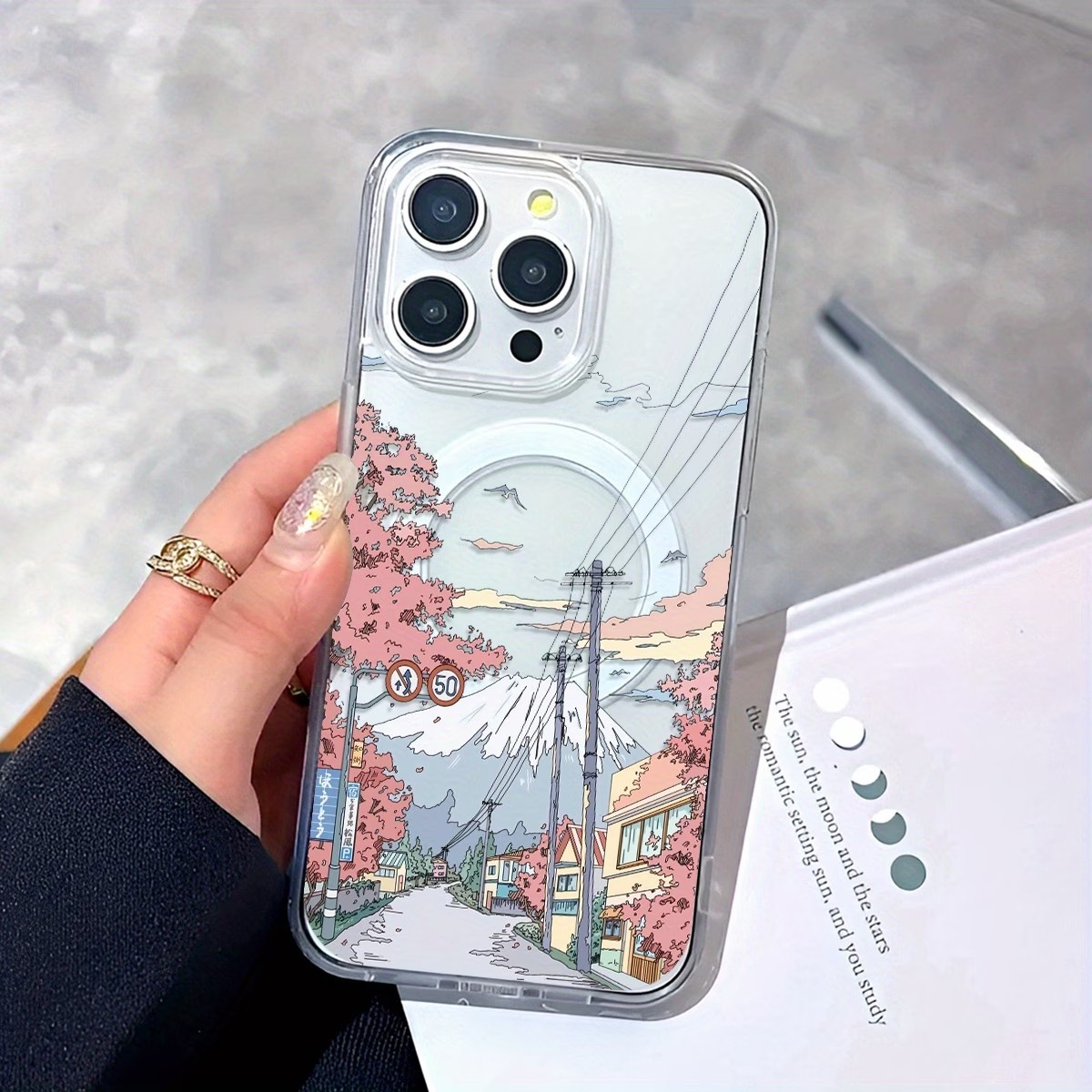 Casing Ponsel Motif Bunga Saku - Plants X ulasan dan harga
