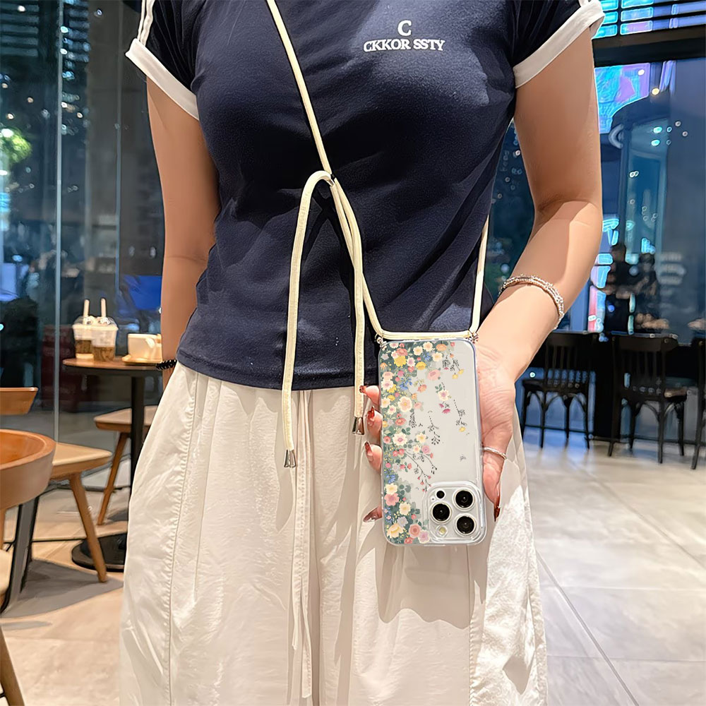 Casing Ponsel Tali Lanyard Sel - Plants X ulasan dan harga