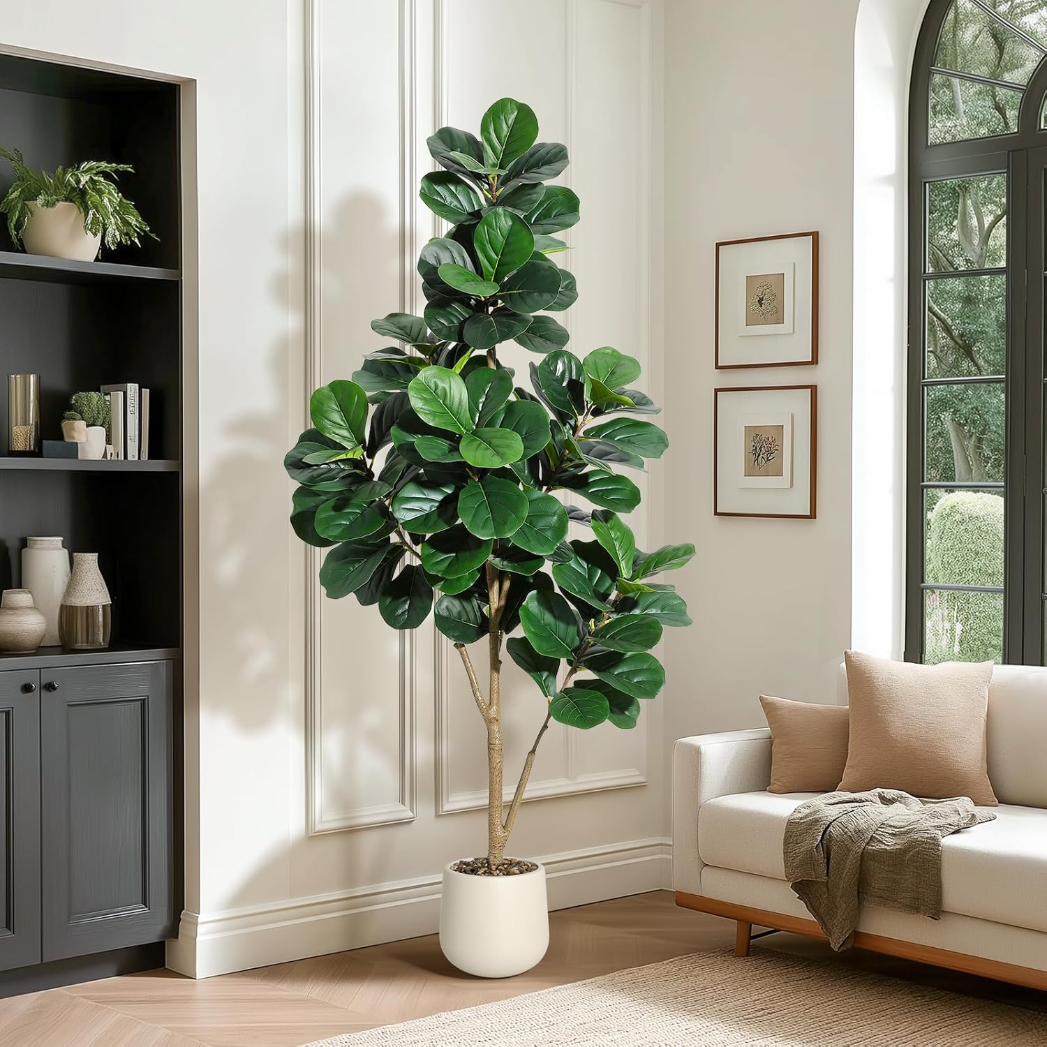 Pohon Ficus Lyrata Buatan Real - Plant Parents ulasan dan harga