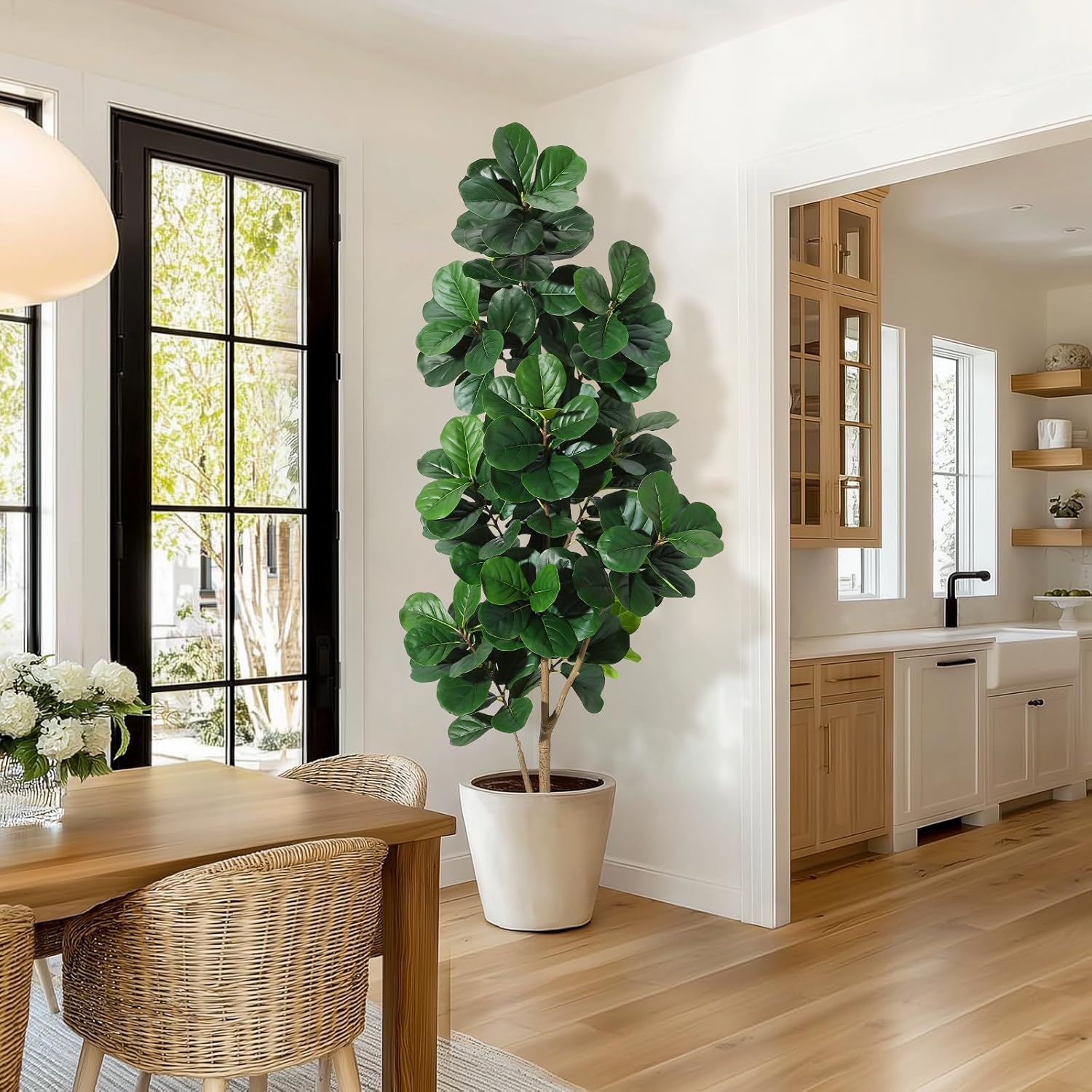 Pohon Ficus Lyrata Buatan Real - Plant Parents ulasan dan harga
