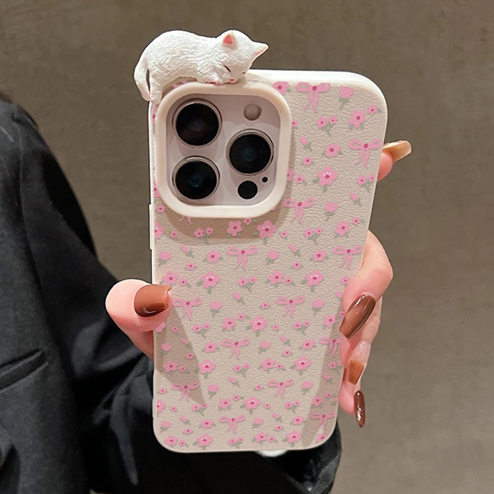 Casing Ponsel Kulit Motif Bung - Plants X ulasan dan harga