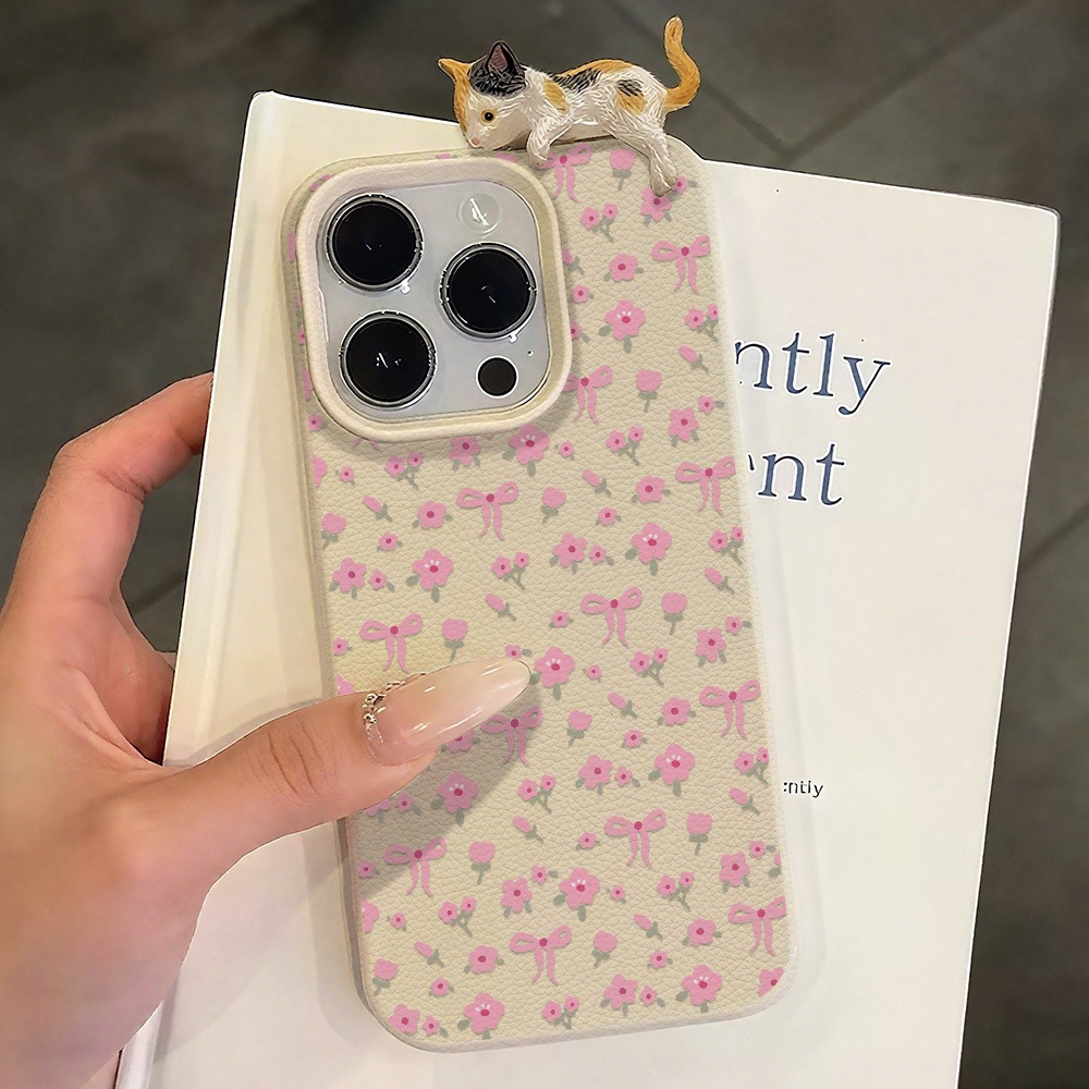 Casing Ponsel Kulit Motif Bung - Plants X ulasan dan harga