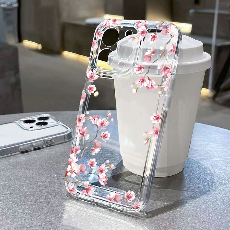 Casing HP Transparan Desain Bu - Plants X ulasan dan harga