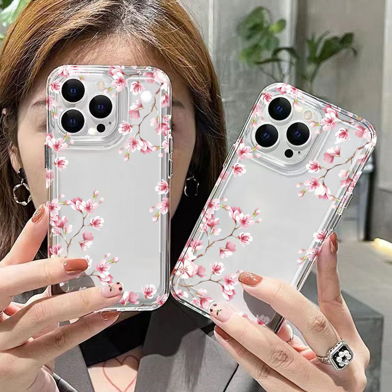 Casing HP Transparan Desain Bu - Plants X ulasan dan harga