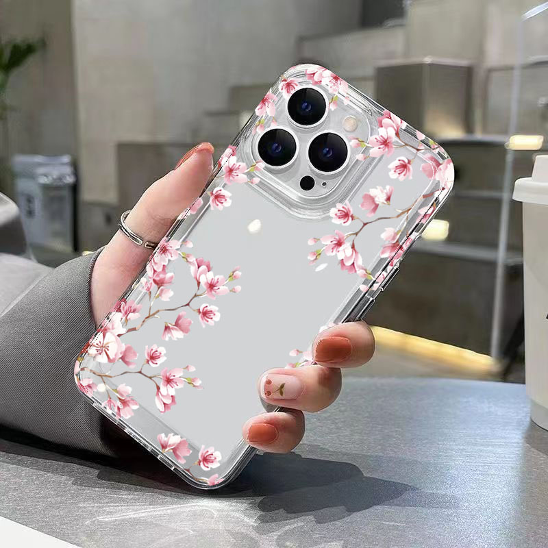 Casing HP Transparan Desain Bu - Plants X ulasan dan harga